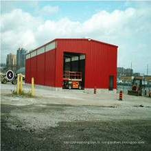 Atelier de construction en acier préfabriqué à cadre léger